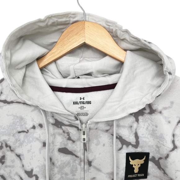 NWT Project Rock Men's Sleeveless Full Zip Hoodie XXL - Picture 10 of 15